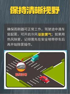 雨天行車注意事項_雨天安全行車知識_出行提示