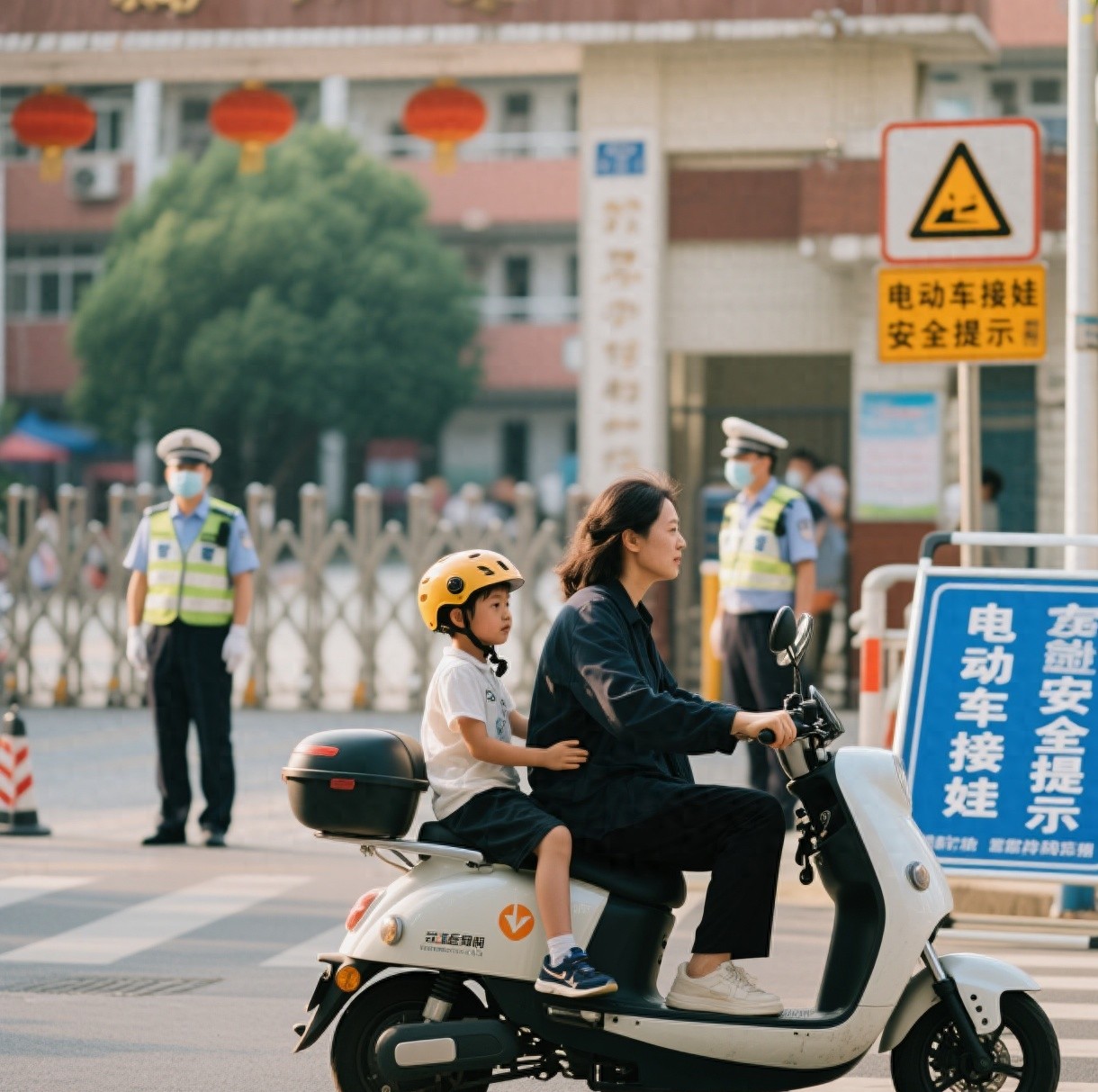 禁行_3類車禁行接娃_電動車接娃交警嚴查升級