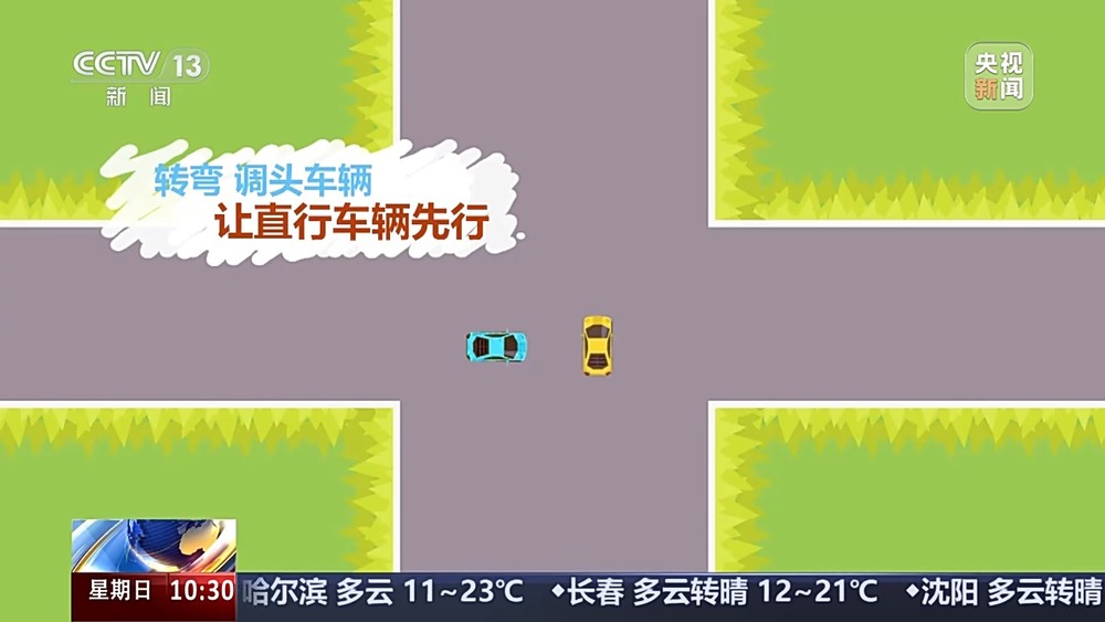 無信號燈路口通行規(guī)則_國慶中秋假期交通安全風(fēng)險_出行提示