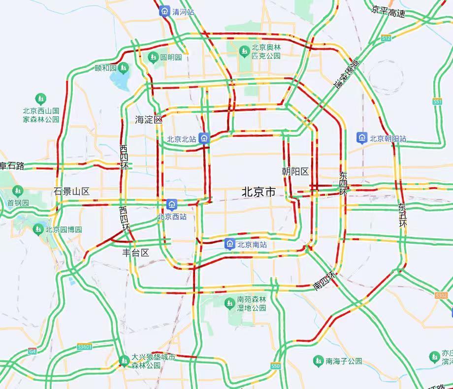 出行提示_8月8日降雨影響交通_北京市暴雨藍色預(yù)警