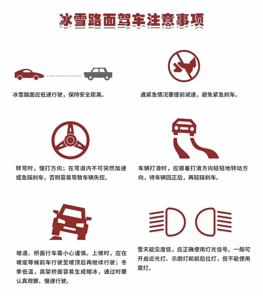 吉林省雪天出行指南_出行提示_雪后路滑行車(chē)安全