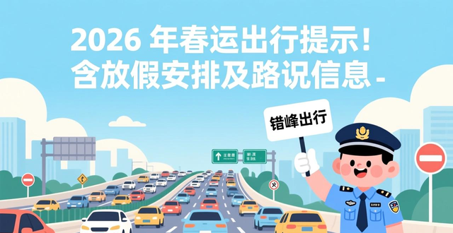 春運(yùn)出行安全指南_2026年春運(yùn)漳州交警安全提示_出行提示